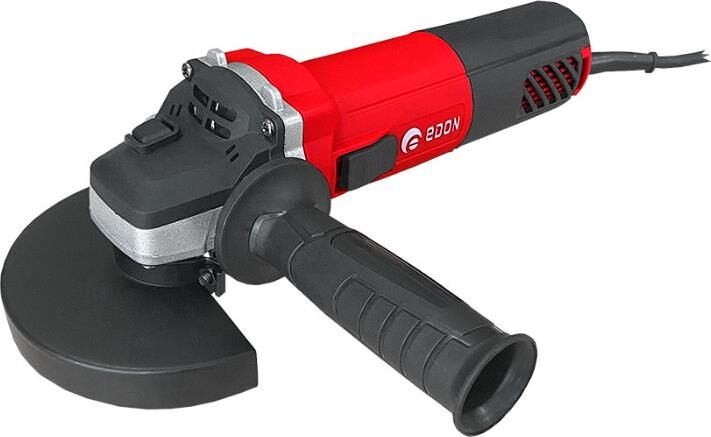 Машина шлифовальная угловая EDON AG-125/1000D черный/красный 19906 1000Вт, 125мм