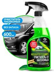 Автохимия GRASS 110372 Средство для удаления следов насекомых "Mosquitos Cleaner" (флакон 600 мл)