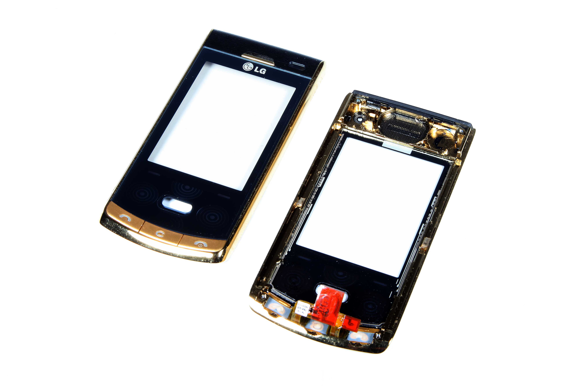 Тачскрин (сенсорное стекло) для LG KF755 золотой ORIG
