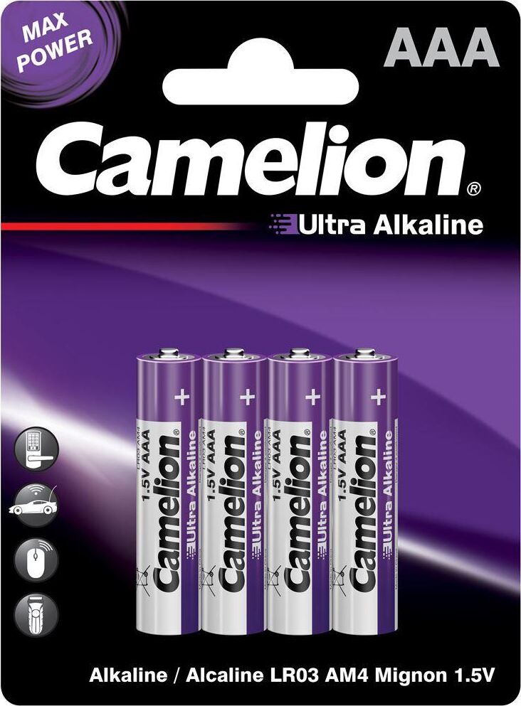 Батарейки CAMELION (14985) Ultra BL-4 LR03