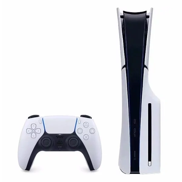 Стационарная Игровая приставка Sony PlayStation 5 Slim rev2 1Tb SSD с дисководом, без игр, белый (вилка EAC)