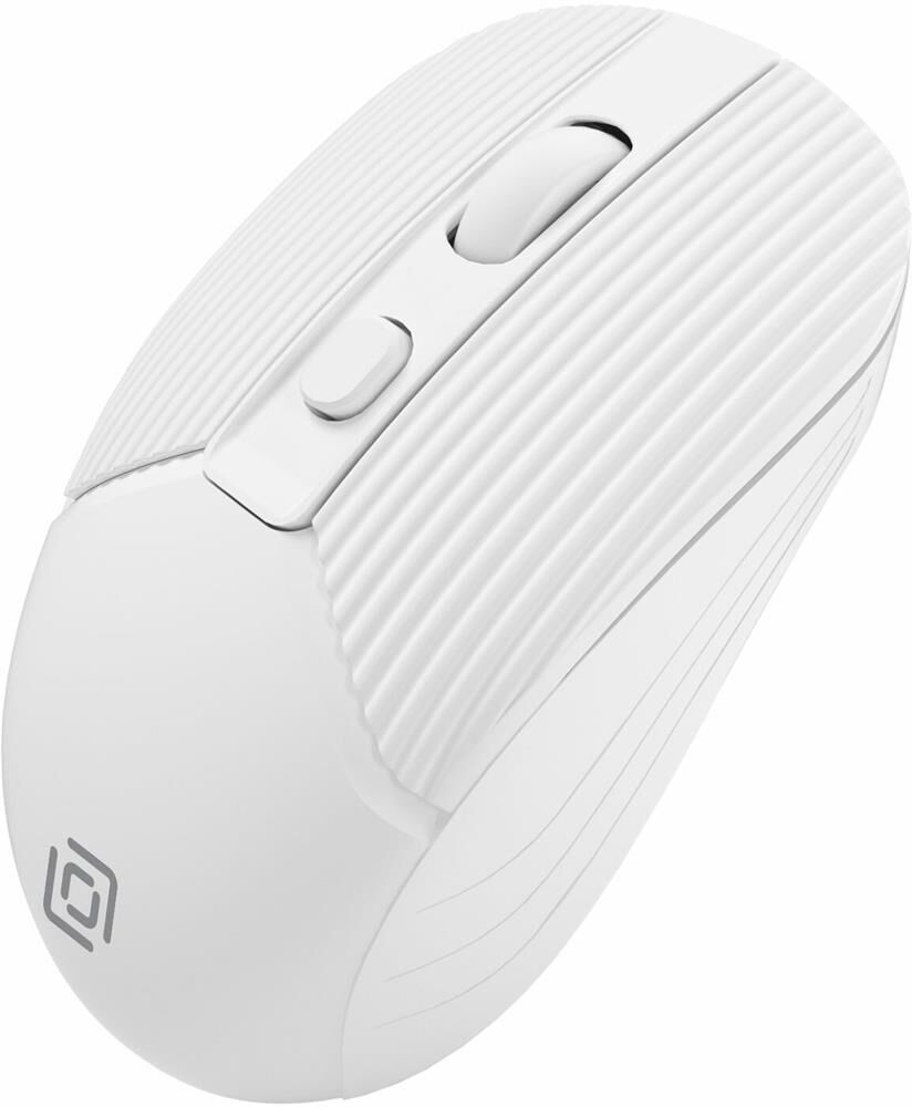 OKLICK Мышь 509MW white, оптическая, беспроводная, USB, белый [1885186]