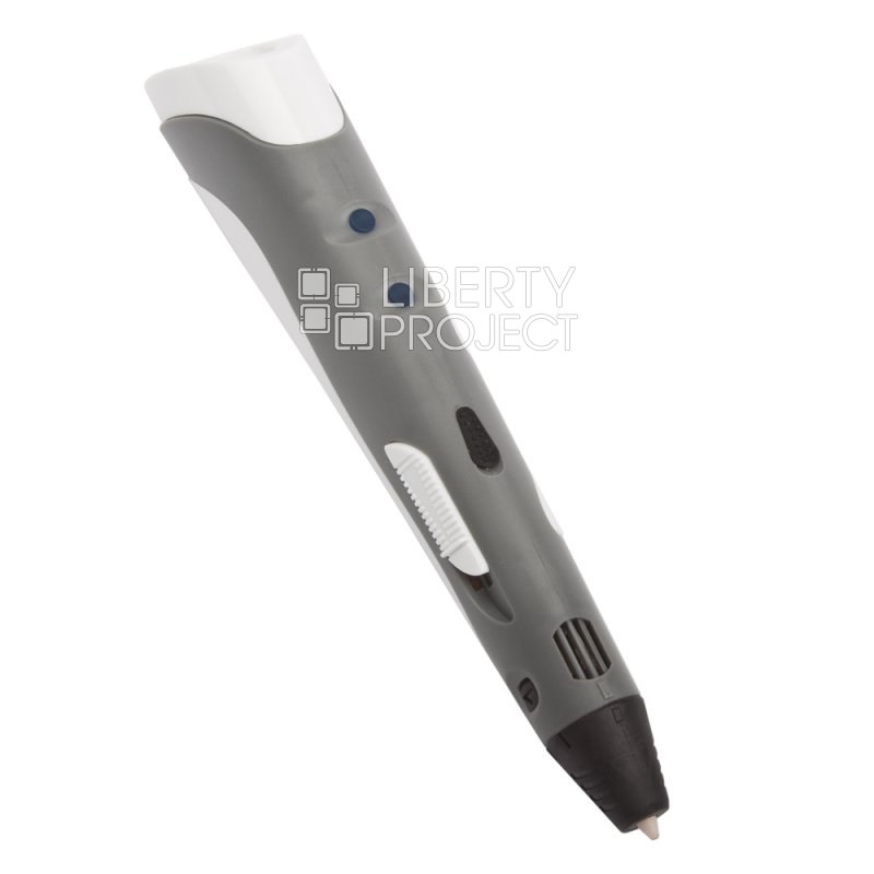 3D-ручка MYRIWELL RP-100A (серая) + ABS пластик (3 цвета)