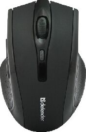 Мышь беспроводная DEFENDER (52665) ACCURA MM-665 черный