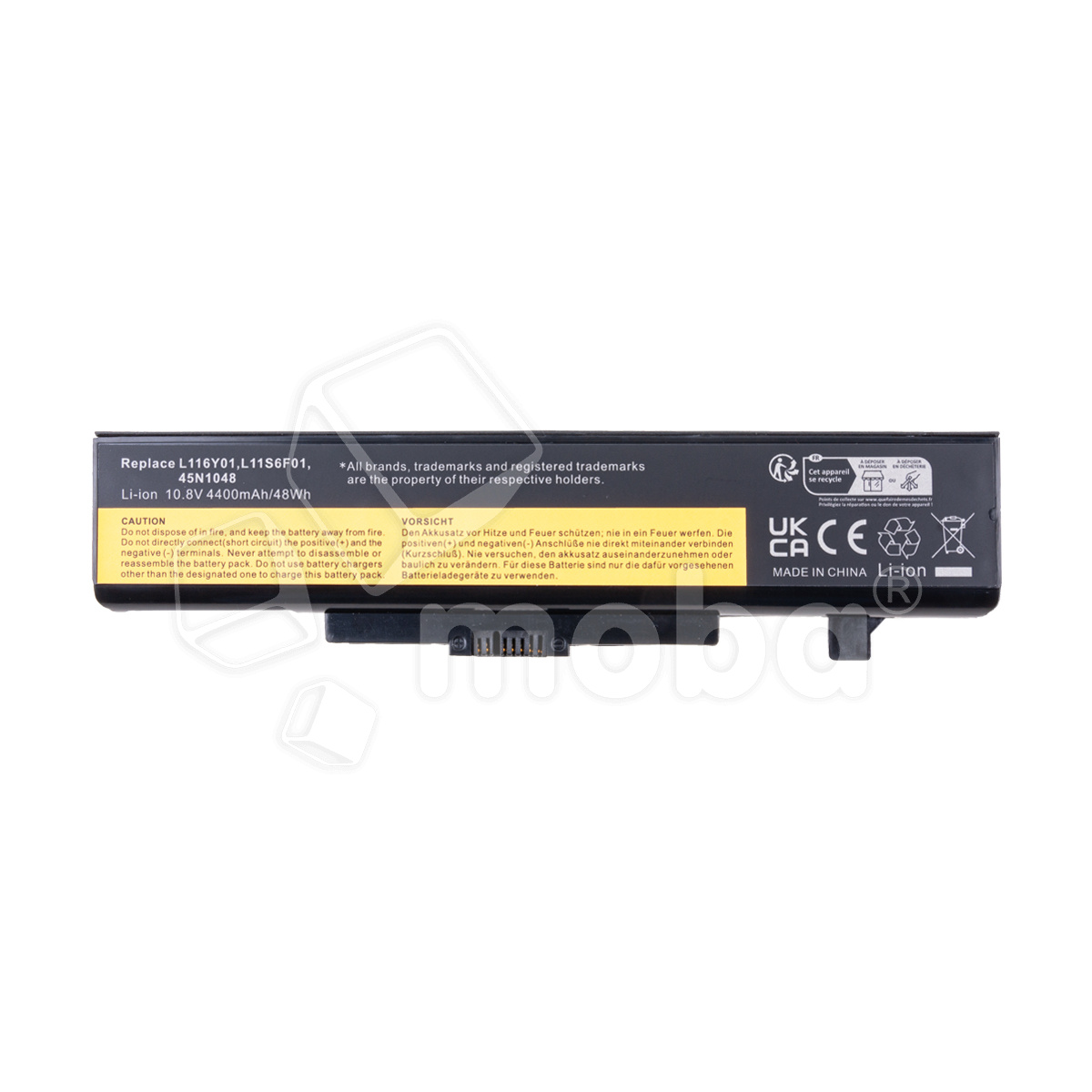 Аккумуляторная батарея для ноутбука Lenovo Y480, Y580, G480 (L116Y01)