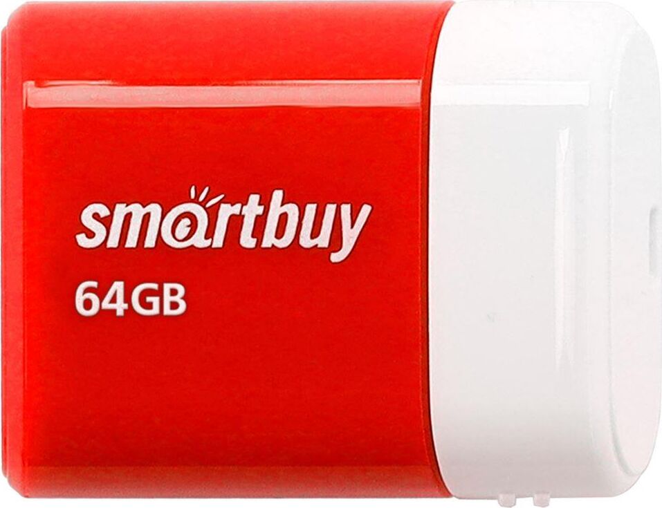 Флэш-напокитель SMARTBUY (SB64GBLARA-R) UFD 2.0 064GB LARA Red