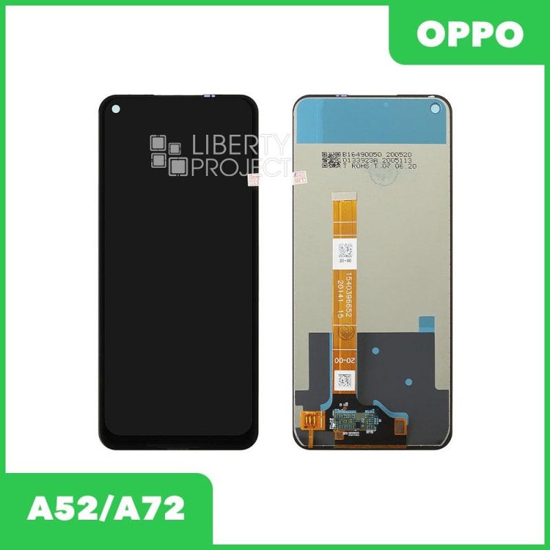 LCD дисплей для Oppo A52 (CPH2069)/A72 4G (CPH2067) с тачскрином (черный)