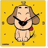 Часы настенные CENTEK CT-7103 Dog