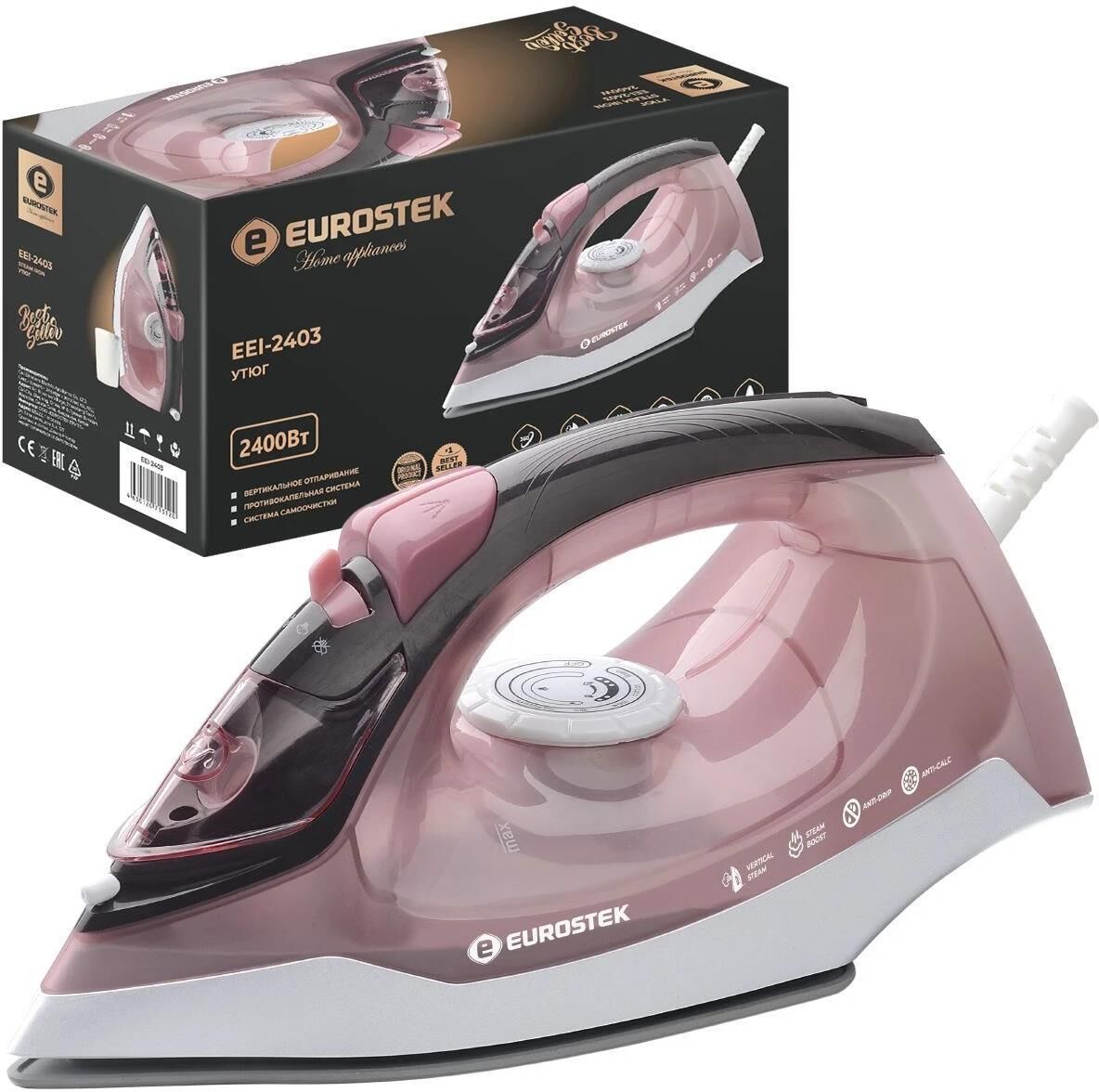 Утюг EUROSTEK EEI-2403