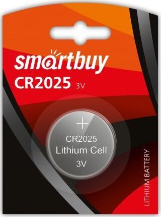 Элементы питания SMARTBUY (SBBL-2025-1B) CR2025/1B (12/720)