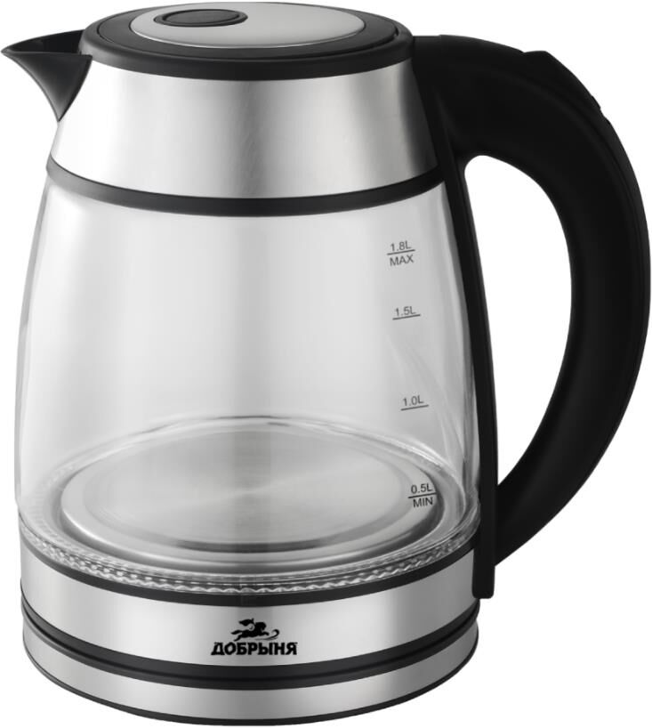 Чайник электрический ДОБРЫНЯ DO-1262S 1,8л