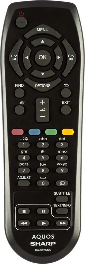 Пульт Sharp GA965WJSA оригинальный