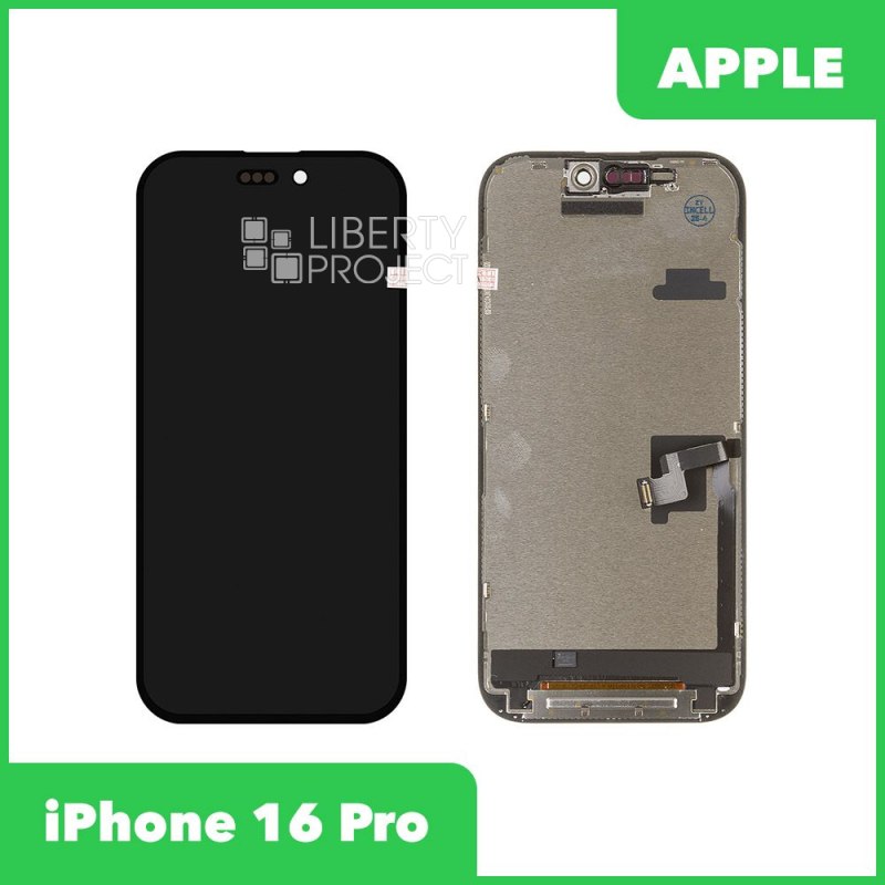 LCD дисплей для Apple iPhone 16 Pro (черный) матрица ZY In-Cell COF LTPS FHD