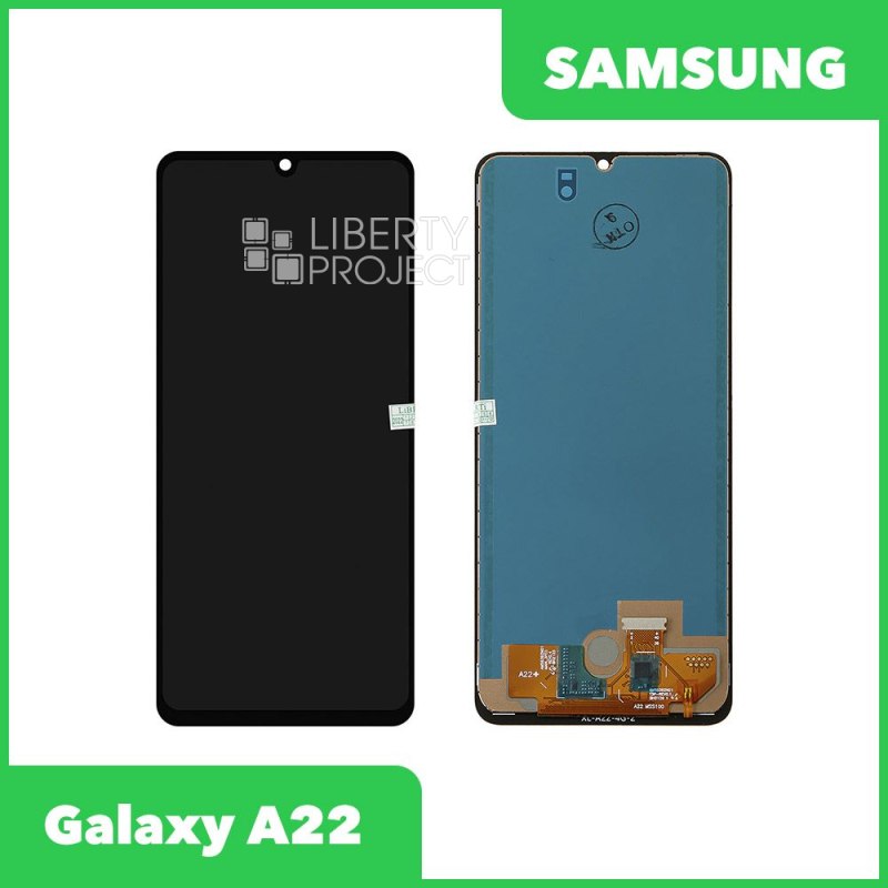 LCD дисплей для Samsung Galaxy A22 SM-A225 в сборе с тачскрином Incell (черный)