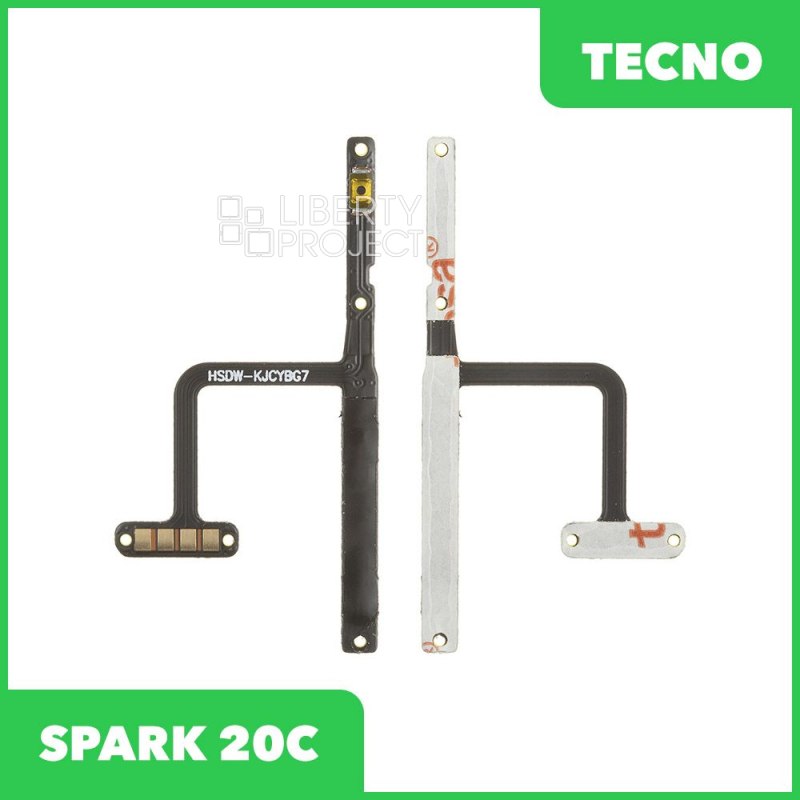 Шлейф/FLC Tecno SPARK 20C на кнопки громкости/включения