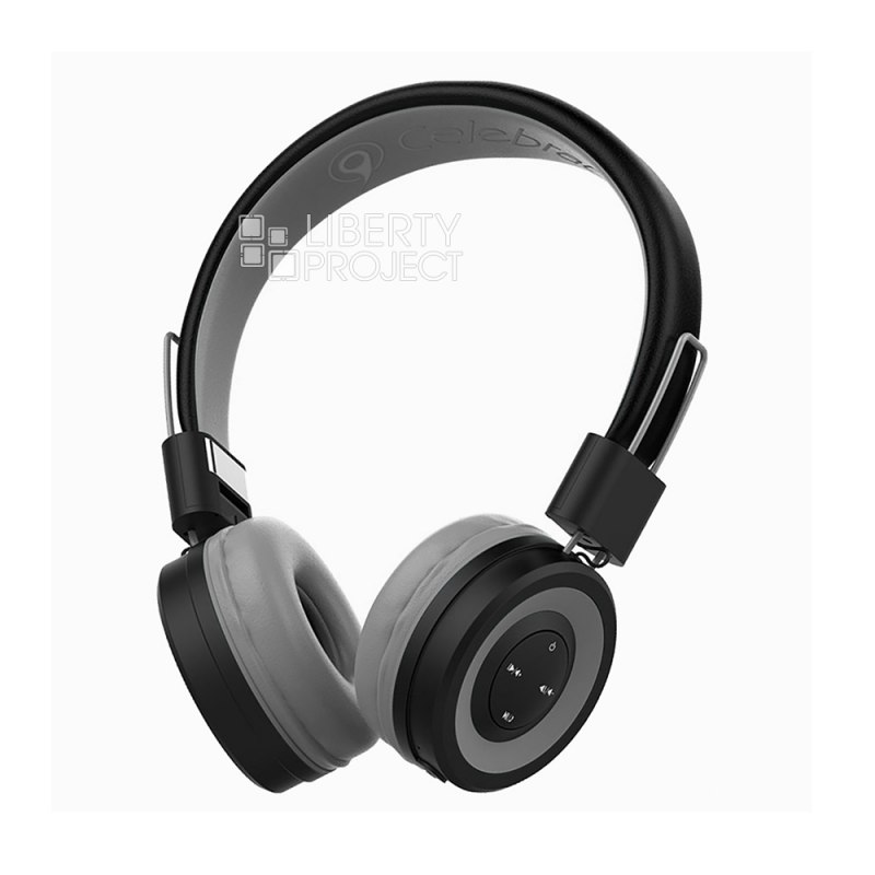 Bluetooth гарнитура Celebrat A4 накладная (черная)
