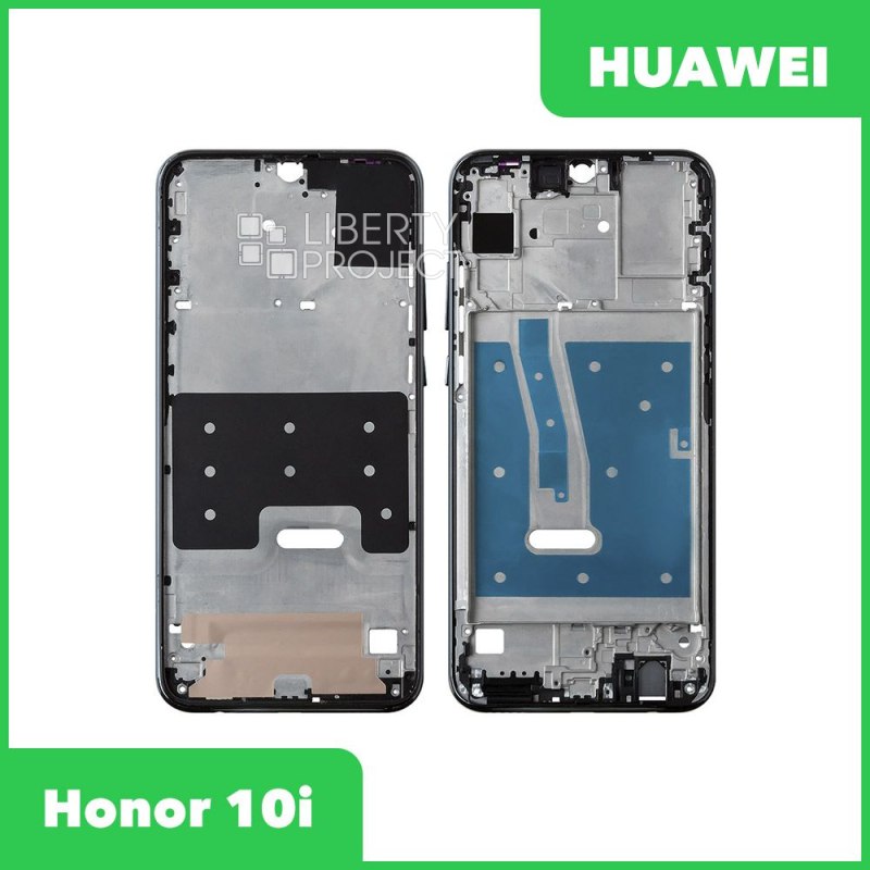 Рамка дисплея (средняя часть) Huawei Honor 10i HRY LX1T черная