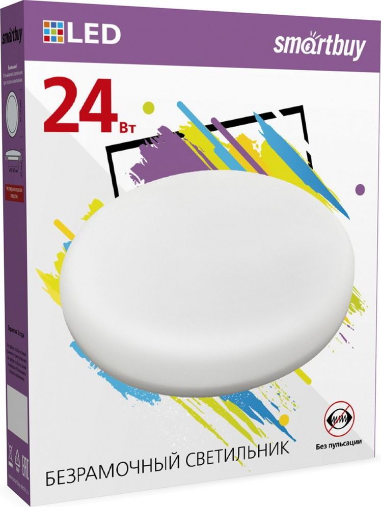 Светильник SMARTBUY (SBL-BDL-24-4K) 24W/4000К