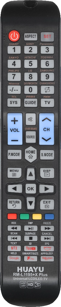 Универсальный пульт Huayu RM-L1195+X PLUS