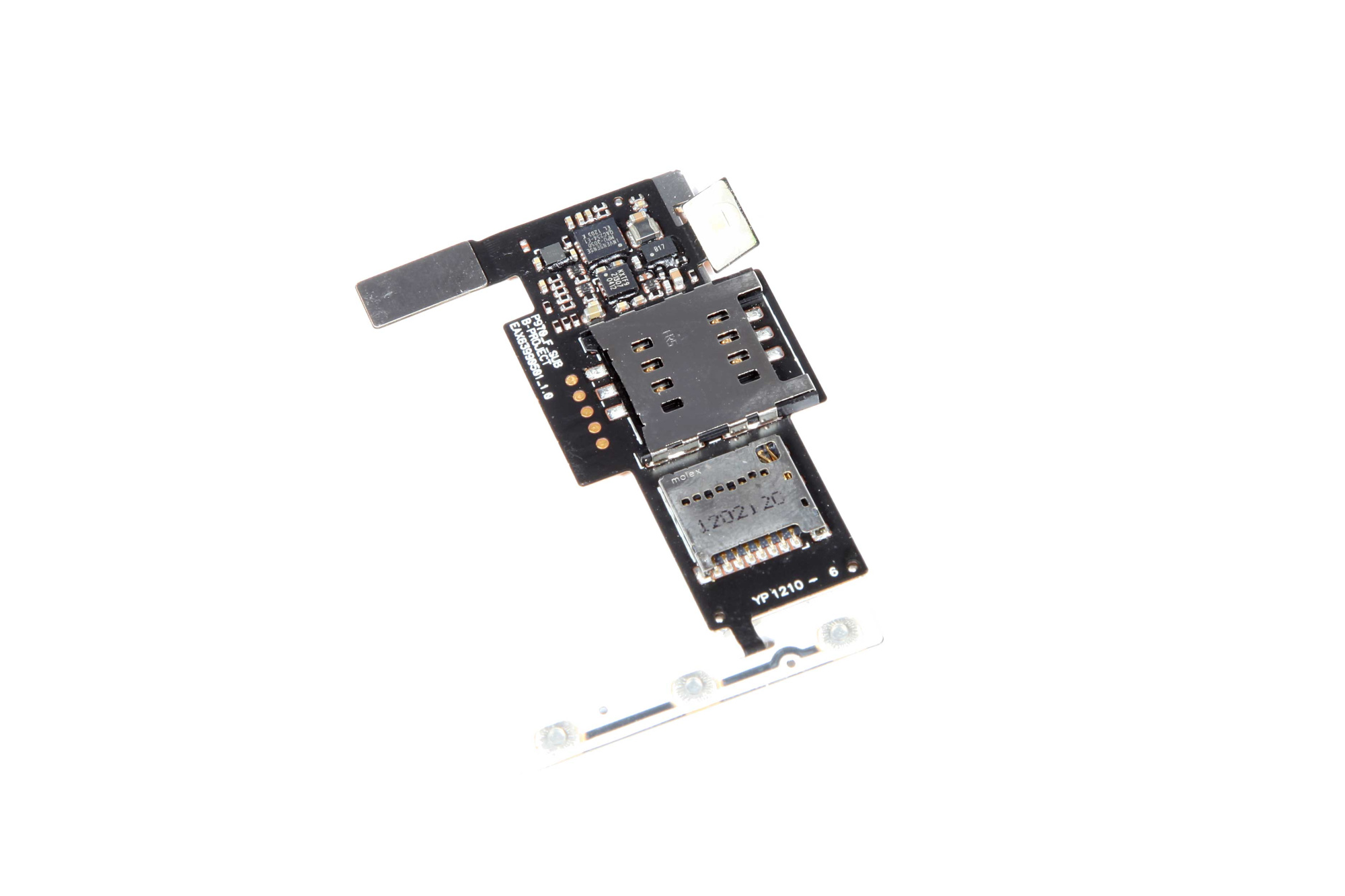 Шлейф для LG P970 SIM READER FLEX ORIG
