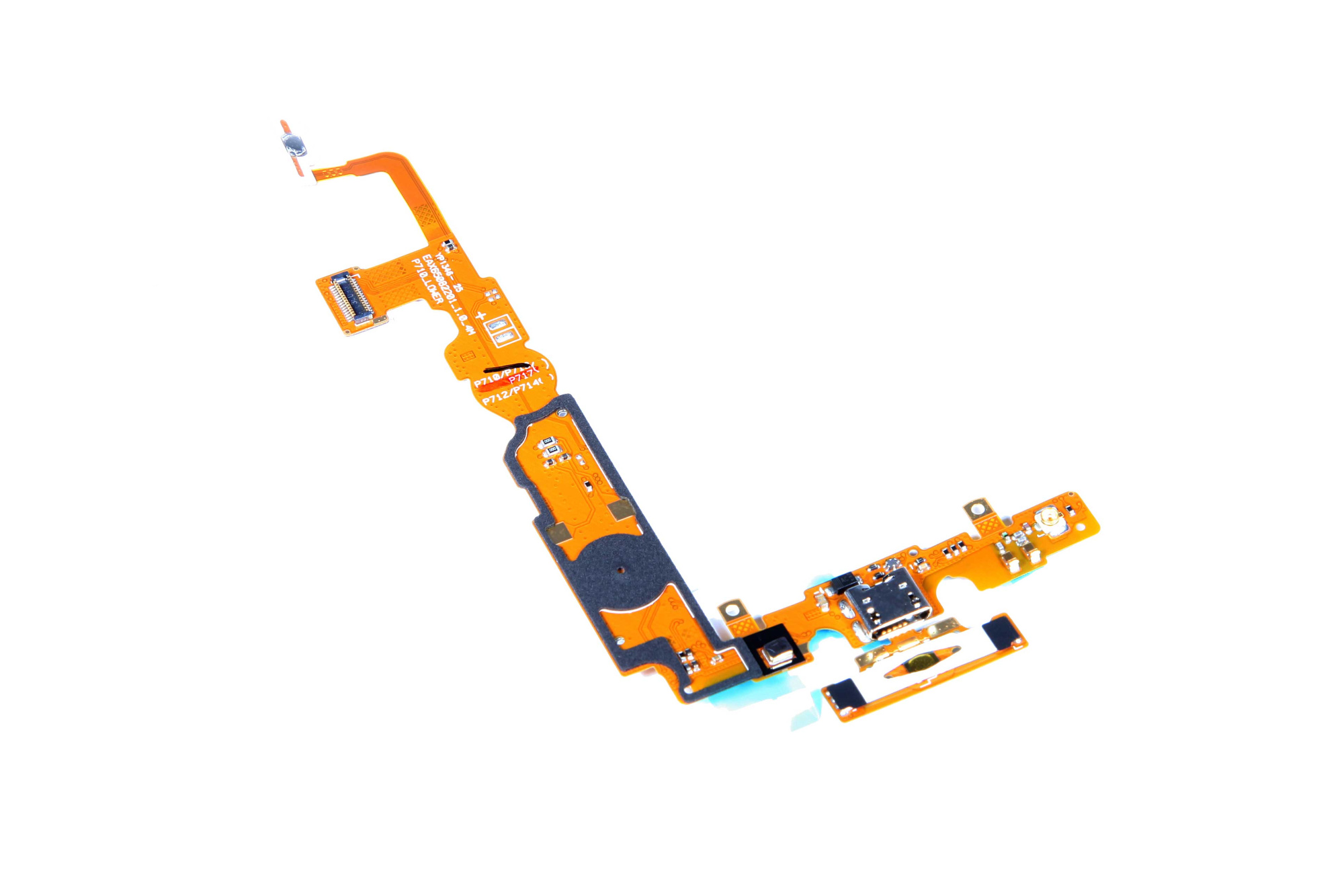 Шлейф для LG P710/712/713/714 c разъемом зарядки и микрофономORIG