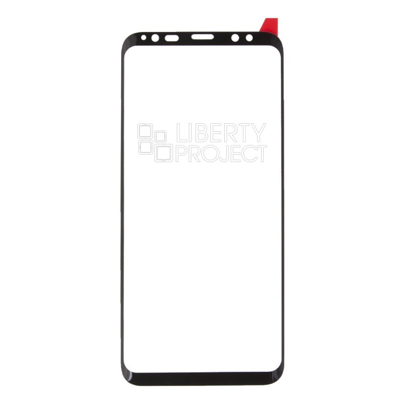 Защитное стекло 3D Full Glue Tempered Glass для Samsung Galaxy S8 с рамкой 0,3 мм (черное)