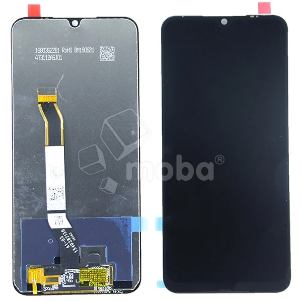 Дисплей для Xiaomi Redmi Note 8/8 2021 (M1908C3JC/M1908C3JGG) в сборе с тачскрином Черный - Оптима