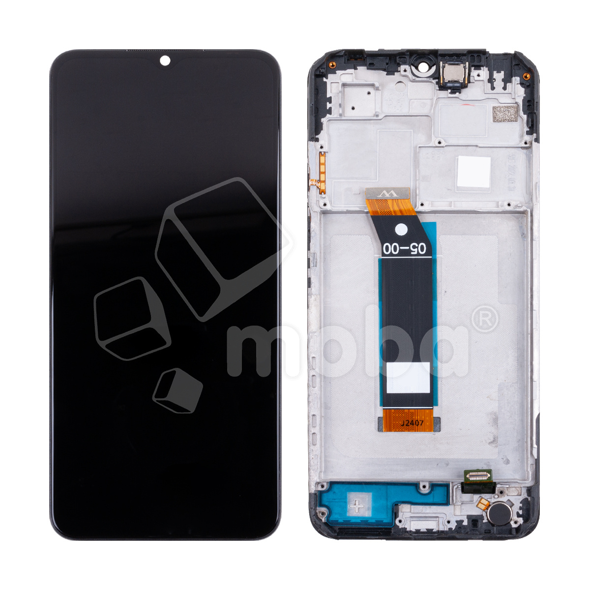 Дисплей для Xiaomi Poco M5 (22071219CG) модуль с рамкой Черный - OR (Full HD, 300 Кд/м2, 90 Гц)