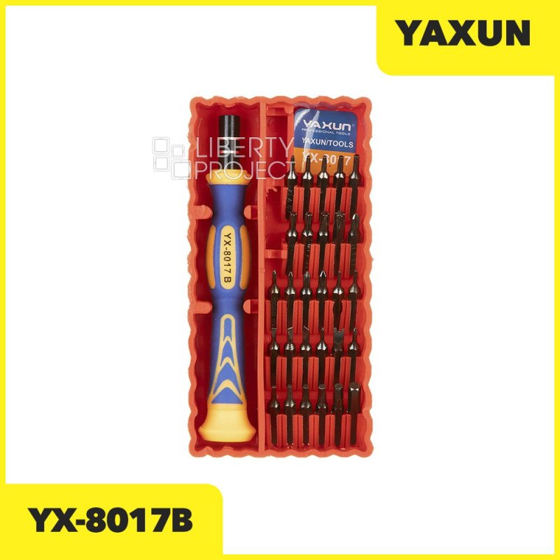 Набор отверток YAXUN YX-8017B (29 насадок)