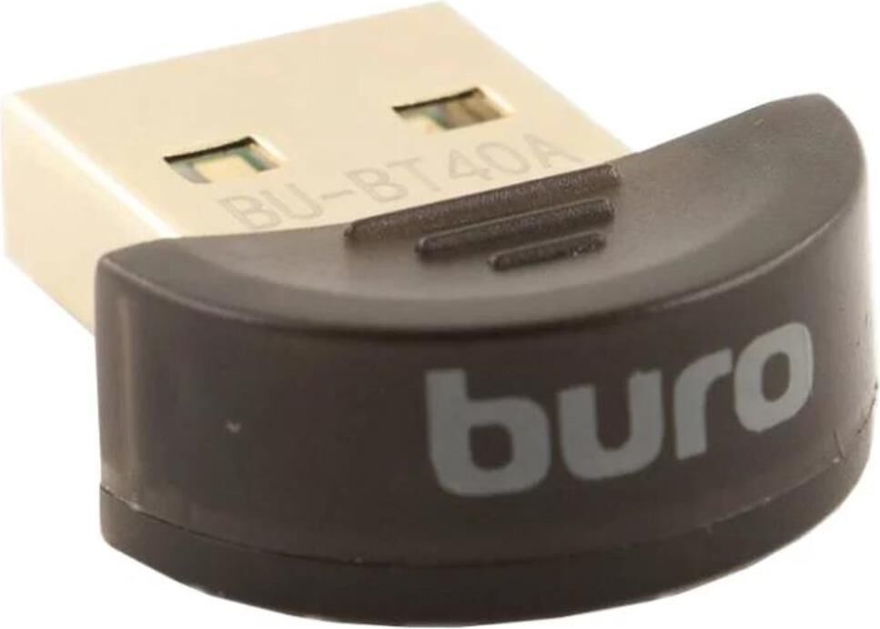 Сетевой адаптер BURO USB BU-BT40A BT4.0+EDR class 1.5 20м черный