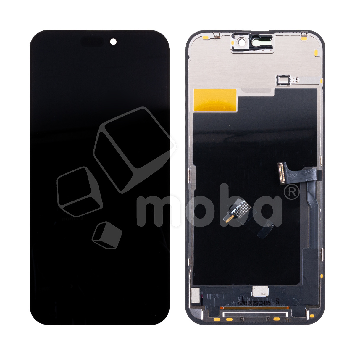 Дисплей для iPhone 15 Pro Max (A3106) в сборе с тачскрином Черный - (In-Cell) (площадка под IC)