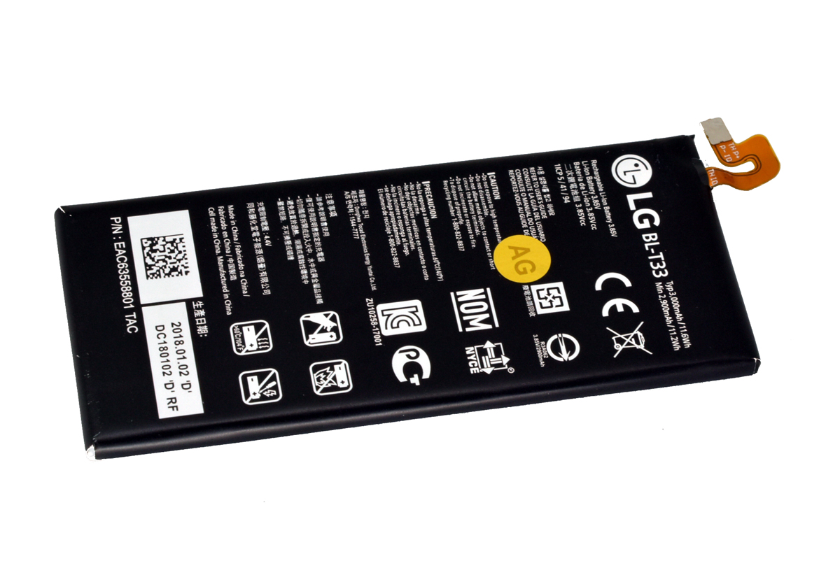 Аккумулятор для LG BL-T33 Q6 M700 Q6A Q6 Plus 2900/3000 мАч батарея
