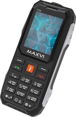 Телефон мобильный MAXVI T100 Black