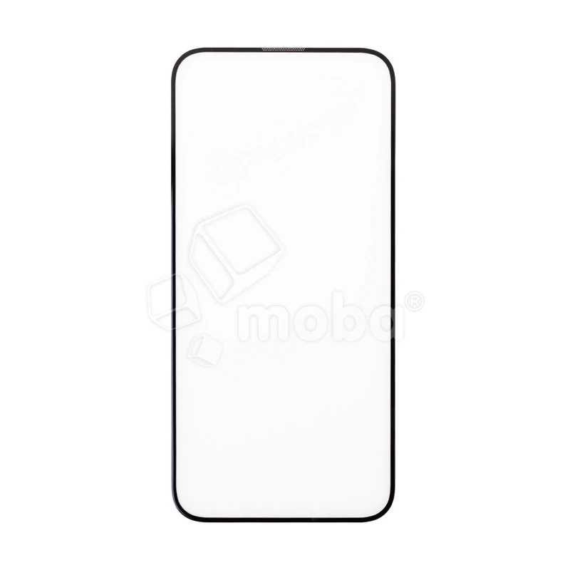 Защитное стекло "Стандарт" для iPhone 15 Plus Черный (Полное покрытие)