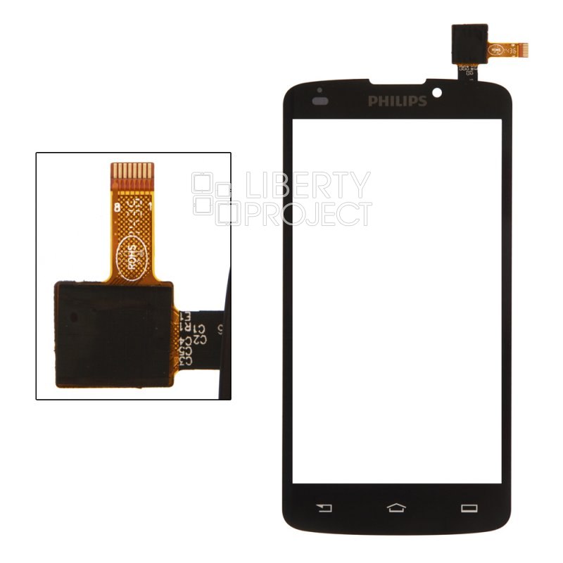 Тачскрин для Philips Xenium V387 (черный)