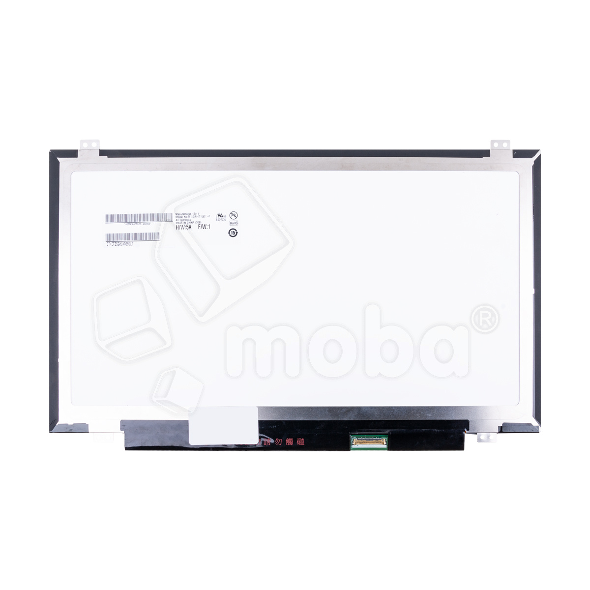 Матрица 14" LED 1920x1080 Slim 30 pin справа внизу, матовая (уши вверху/внизу) (HB140FH1-401)