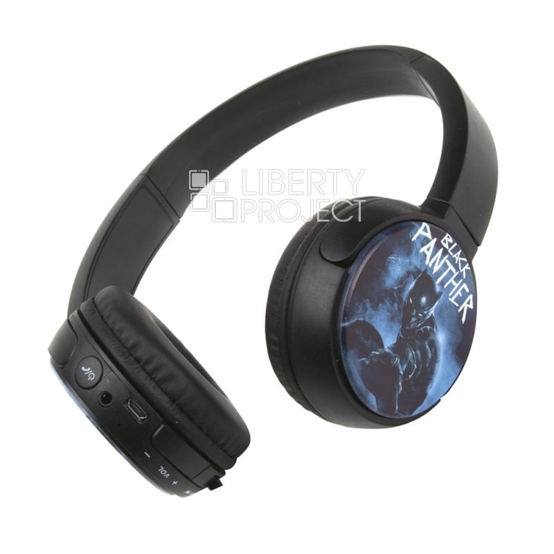 Bluetooth беспроводная гарнитура AVENGERS KR-1000 "Black Panther" (черная)