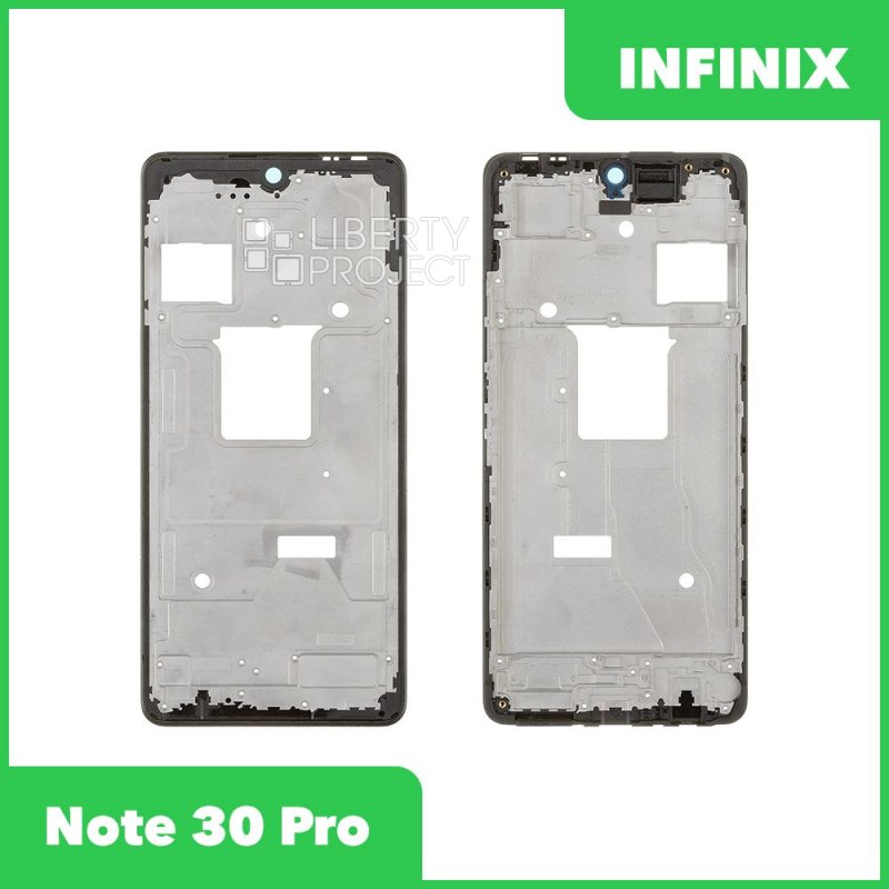 Рамка дисплея для Infinix Note 30 Pro (X678B) (черный)
