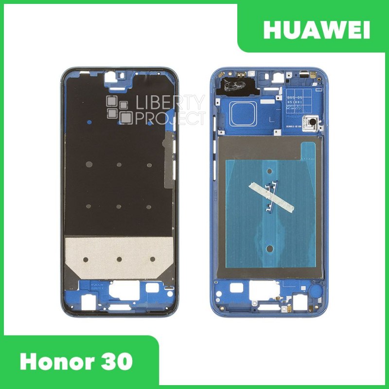 Рамка дисплея для Huawei Honor 10 (COL-L29) (синий), ориг