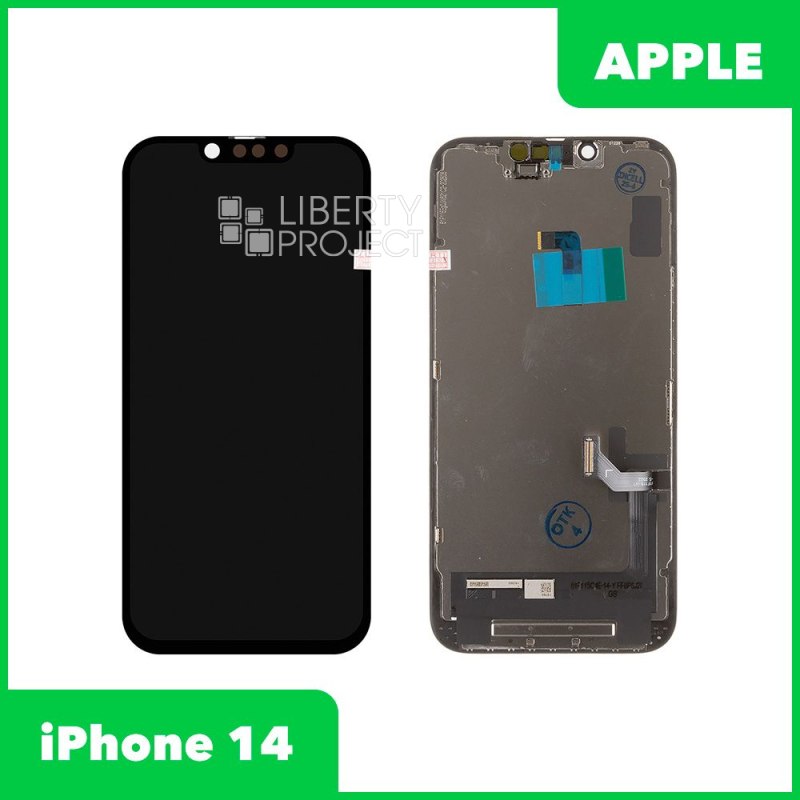 LCD дисплей для Apple iPhone 14 (черный) матрица ZY In-Cell FHD a-si