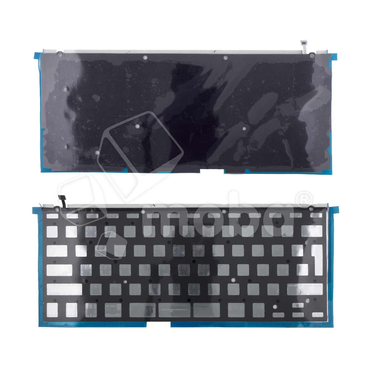 Подсветка клавиатуры для ноутбука MacBook Pro 13" A1502 (2013-2015, Г-образный Enter RU) Черный
