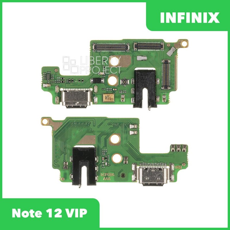 Шлейф/FLC Infinix Note 12 VIP (X672) на системный разъём/микрофон ориг