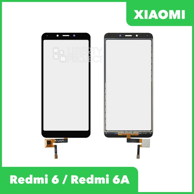 Тачскрин для Xiaomi Redmi 6 / Redmi 6A (черный)