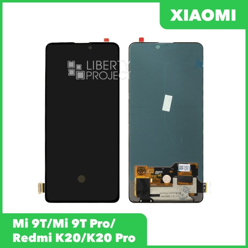 LCD дисплей для Xiaomi Mi 9T/Mi 9T Pro/Redmi K20/K20 Pro с тачскрином OLED (черный)