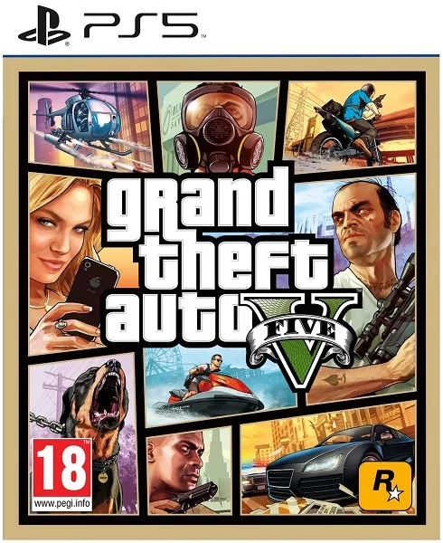 Grand Theft Auto V (интерфейс и субтитры на русском языке) PS5