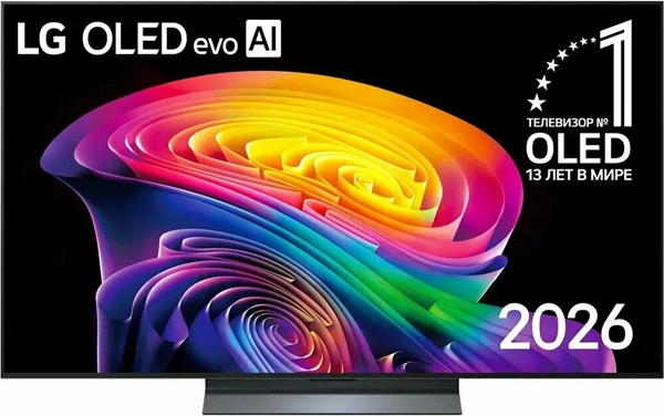 55" Телевизор LG OLED evo AI 55C6RLA (2026)