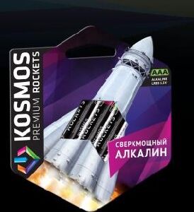 Элементы питания КОСМОС KOSLR03ROCKETS4BL