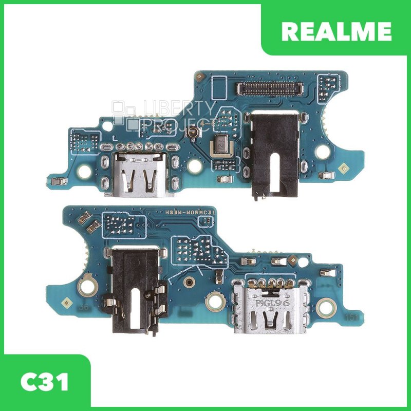 Шлейф/FLC Realme C31 (RMX3501) на системный разъём/микрофон