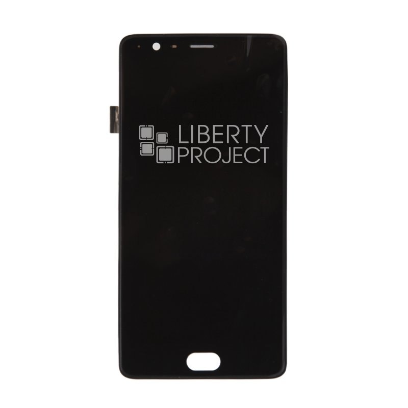 LCD дисплей для OnePlus 3 в сборе с тачскрином (черный)