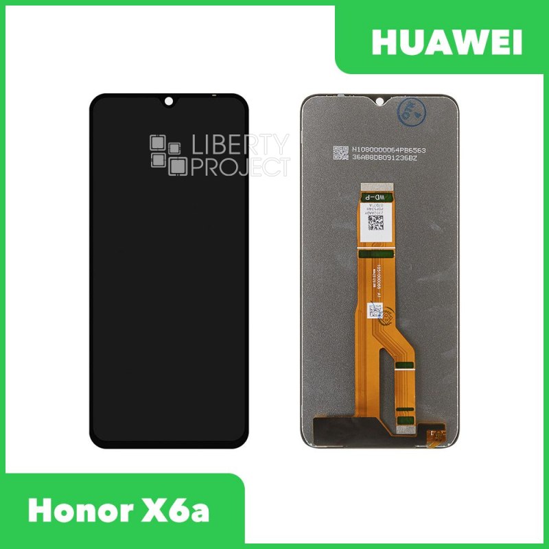 LCD дисплей для Huawei Honor X5 Plus / Honor X6a с тачскрином (черный)